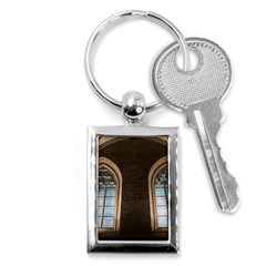 Church Window Church Key Chains (rectangle)  by BangZart