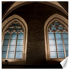 Church Window Church Canvas 12  X 12   by BangZart