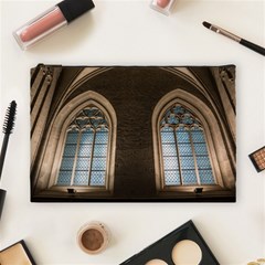 Church Window Church Cosmetic Bag (large)  by BangZart