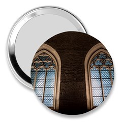 Church Window Church 3  Handbag Mirrors by BangZart