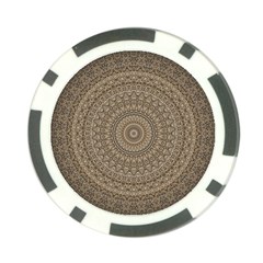 Background Mandala Poker Chip Card Guard by BangZart