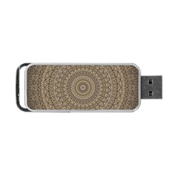 Background Mandala Portable Usb Flash (two Sides) by BangZart