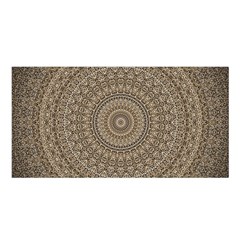 Background Mandala Satin Shawl by BangZart