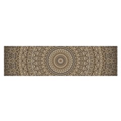 Background Mandala Satin Scarf (oblong)