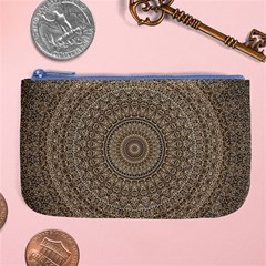 Background Mandala Large Coin Purse by BangZart