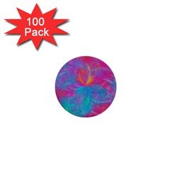 Abstract Fantastic Fractal Gradient 1  Mini Buttons (100 Pack)  by BangZart