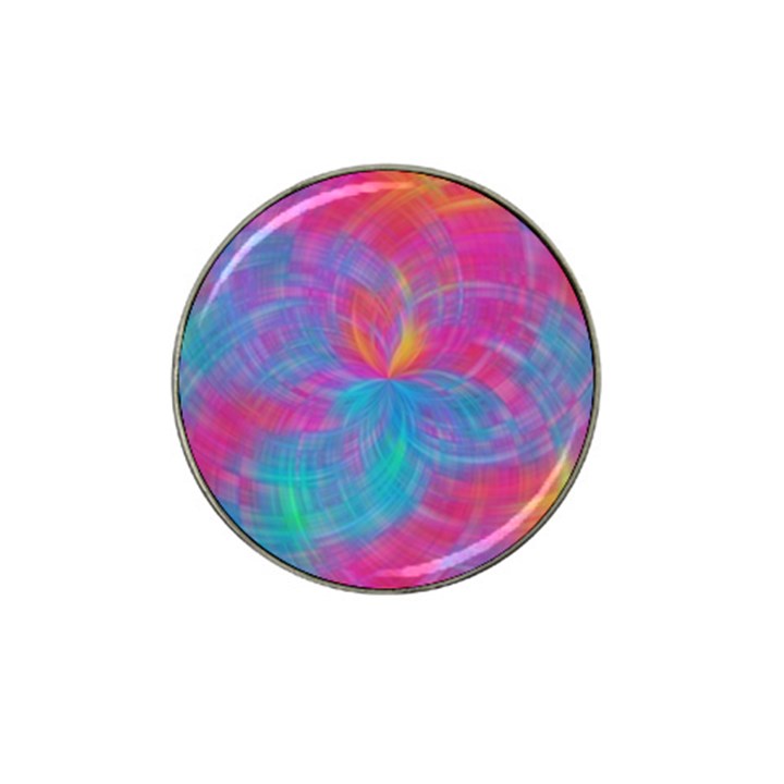 Abstract Fantastic Fractal Gradient Hat Clip Ball Marker (10 pack)