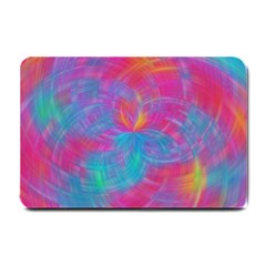 Abstract Fantastic Fractal Gradient Small Doormat  by BangZart