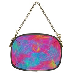 Abstract Fantastic Fractal Gradient Chain Purses (two Sides)  by BangZart