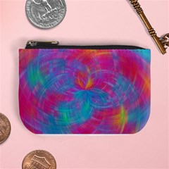 Abstract Fantastic Fractal Gradient Mini Coin Purses by BangZart