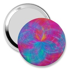 Abstract Fantastic Fractal Gradient 3  Handbag Mirrors by BangZart