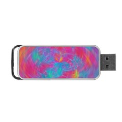 Abstract Fantastic Fractal Gradient Portable Usb Flash (two Sides) by BangZart