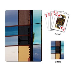 Glass Facade Colorful Architecture Playing Card by BangZart