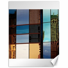 Glass Facade Colorful Architecture Canvas 18  X 24   by BangZart