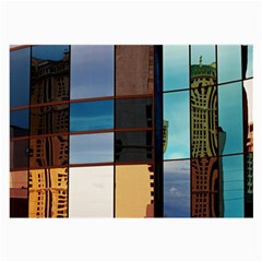 Glass Facade Colorful Architecture Large Glasses Cloth (2-side) by BangZart