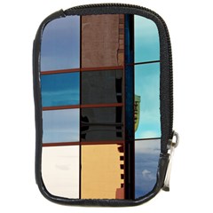 Glass Facade Colorful Architecture Compact Camera Cases by BangZart