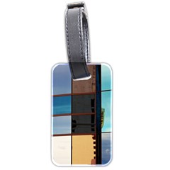 Glass Facade Colorful Architecture Luggage Tags (two Sides) by BangZart