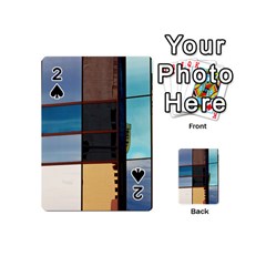 Glass Facade Colorful Architecture Playing Cards 54 (mini)  by BangZart