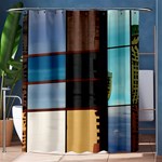 Glass Facade Colorful Architecture Shower Curtain 60  x 72  (Medium)  60 x72  Curtain