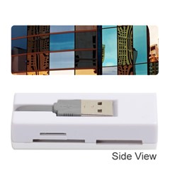 Glass Facade Colorful Architecture Memory Card Reader (stick)  by BangZart