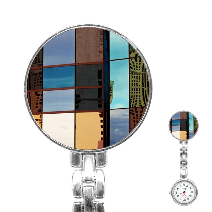 Glass Facade Colorful Architecture Stainless Steel Nurses Watch