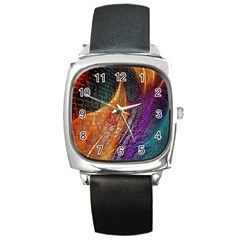 Graphics Imagination The Background Square Metal Watch by BangZart