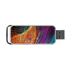 Graphics Imagination The Background Portable Usb Flash (two Sides) by BangZart