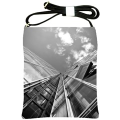 Architecture Skyscraper Shoulder Sling Bags by BangZart