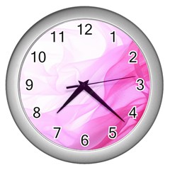 Material Ink Artistic Conception Wall Clocks (silver)  by BangZart