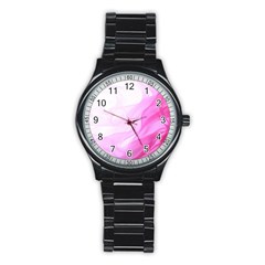 Material Ink Artistic Conception Stainless Steel Round Watch by BangZart