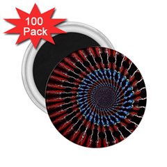 The Fourth Dimension Fractal Noise 2 25  Magnets (100 Pack)  by BangZart