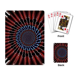 The Fourth Dimension Fractal Noise Playing Card by BangZart