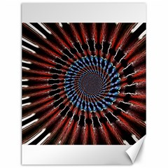 The Fourth Dimension Fractal Noise Canvas 12  X 16   by BangZart