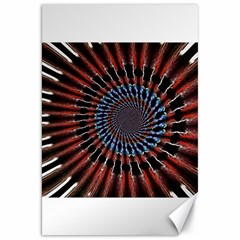 The Fourth Dimension Fractal Noise Canvas 20  X 30   by BangZart