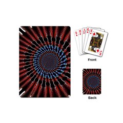 The Fourth Dimension Fractal Noise Playing Cards (mini)  by BangZart