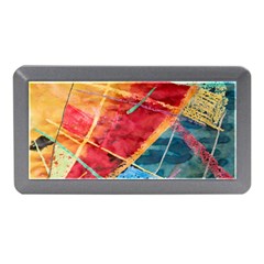 Painting Watercolor Wax Stains Red Memory Card Reader (mini) by BangZart