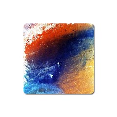 Colorful Pattern Color Course Square Magnet by BangZart