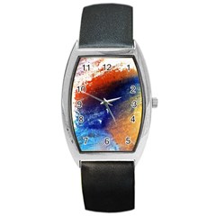 Colorful Pattern Color Course Barrel Style Metal Watch by BangZart