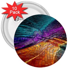 Graphics Imagination The Background 3  Buttons (10 Pack)  by BangZart