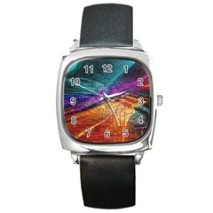 Graphics Imagination The Background Square Metal Watch by BangZart