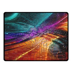 Graphics Imagination The Background Double Sided Fleece Blanket (small)  by BangZart