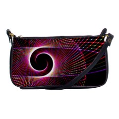 Grid Bent Vibration Ease Bend Shoulder Clutch Bags by BangZart