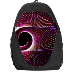 Grid Bent Vibration Ease Bend Backpack Bag by BangZart