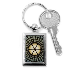 Stained Glass Colorful Glass Key Chains (rectangle)  by BangZart