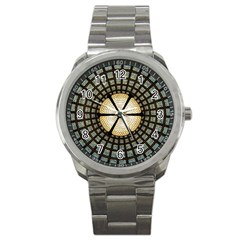 Stained Glass Colorful Glass Sport Metal Watch by BangZart