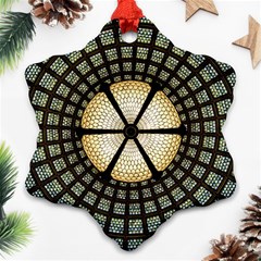 Stained Glass Colorful Glass Ornament (snowflake) by BangZart