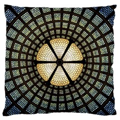 Stained Glass Colorful Glass Standard Flano Cushion Case (two Sides) by BangZart