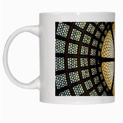 Stained Glass Colorful Glass White Mugs by BangZart