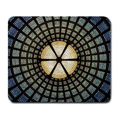 Stained Glass Colorful Glass Large Mousepads by BangZart