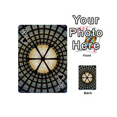 Stained Glass Colorful Glass Playing Cards 54 (mini)  by BangZart